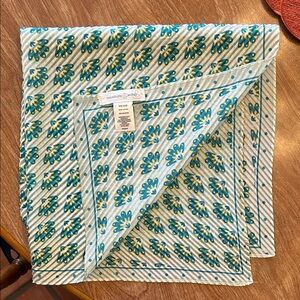 Treasure & Bond satin pleated scarf NWOT